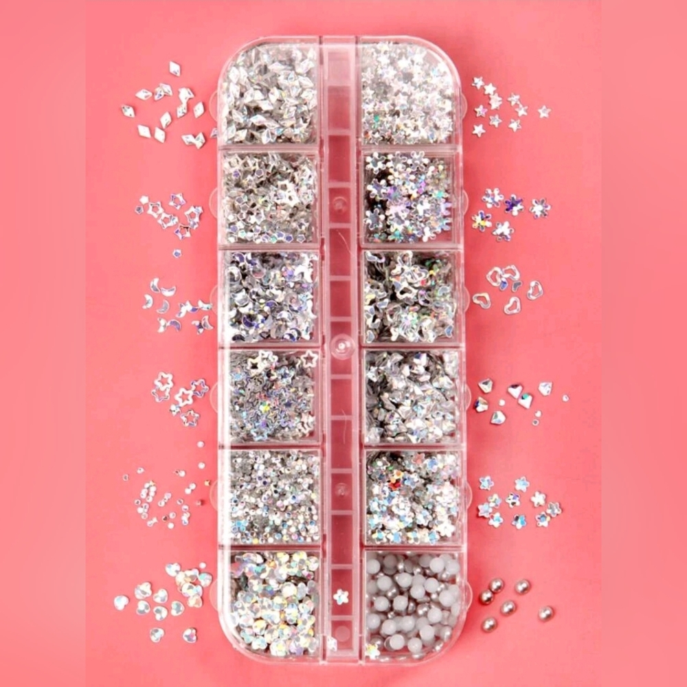 FREE ❤1 Box Art stickers Nail design